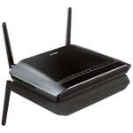 The D-Link DSL-2740R rev A1 router with 300mbps WiFi, 4 100mbps ETH-ports and
                                                 0 USB-ports