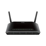 The D-Link DSL-2750B rev B1 router with 300mbps WiFi, 4 100mbps ETH-ports and
                                                 0 USB-ports