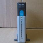 The D-Link DSL-504T router with No WiFi, 4 100mbps ETH-ports and
                                                 0 USB-ports