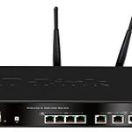 The D-Link DSR-1000N rev A1 router with 300mbps WiFi, 4 N/A ETH-ports and
                                                 0 USB-ports