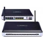 The D-Link DVA-G3672B router with 54mbps WiFi, 4 100mbps ETH-ports and
                                                 0 USB-ports