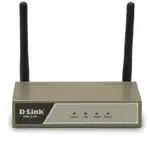 The D-Link DWL-3150 router with 54mbps WiFi, 1 100mbps ETH-ports and
                                                 0 USB-ports