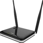 The D-Link DWR-118 rev A1 router with Gigabit WiFi, 4 100mbps ETH-ports and
                                                 0 USB-ports