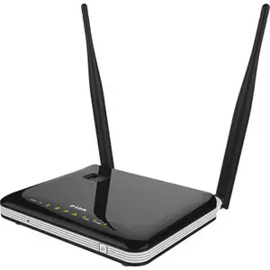 Thumbnail for the D-Link DWR-118 rev A2 router with Gigabit WiFi, 4 100mbps ETH-ports and
                                         0 USB-ports