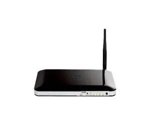 Thumbnail for the D-Link DWR-555 rev A1 router with 300mbps WiFi, 4 100mbps ETH-ports and
                                         0 USB-ports