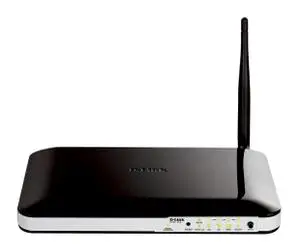 Thumbnail for the D-Link DWR-555 router with 300mbps WiFi, 4 100mbps ETH-ports and
                                         0 USB-ports
