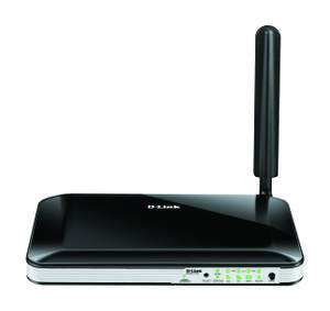 Thumbnail for the D-Link DWR-755 rev A1 router with 300mbps WiFi, 4 100mbps ETH-ports and
                                         0 USB-ports