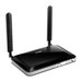 The D-Link DWR-921 rev C3 router has 300mbps WiFi, 4 100mbps ETH-ports and 0 USB-ports. 