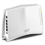 The DrayTek Vigor 2110Vn router with 300mbps WiFi, 4 100mbps ETH-ports and
                                                 0 USB-ports