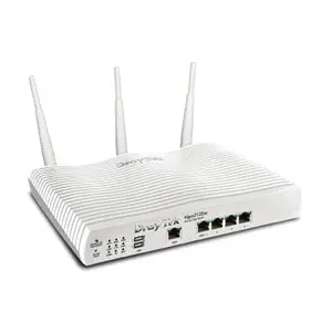 Thumbnail for the DrayTek Vigor 2132FVn router with 300mbps WiFi, 4 N/A ETH-ports and
                                         0 USB-ports