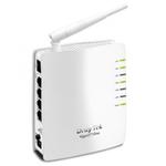 The DrayTek Vigor 2710ne router with 300mbps WiFi, 4 100mbps ETH-ports and
                                                 0 USB-ports