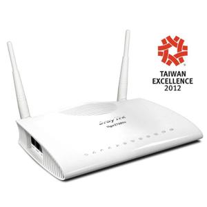 Thumbnail for the DrayTek Vigor 2760Vn router with 300mbps WiFi, 4 N/A ETH-ports and
                                         0 USB-ports