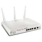 The DrayTek Vigor 2830n plus router with 300mbps WiFi, 4 N/A ETH-ports and
                                                 0 USB-ports