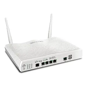 Thumbnail for the DrayTek Vigor 2832n router with 300mbps WiFi, 4 N/A ETH-ports and
                                         0 USB-ports