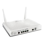 The DrayTek Vigor 2832n router with 300mbps WiFi, 4 N/A ETH-ports and
                                                 0 USB-ports