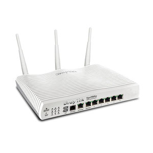 Thumbnail for the DrayTek Vigor 2860Vn router with 300mbps WiFi, 5 N/A ETH-ports and
                                         0 USB-ports