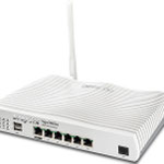 The DrayTek Vigor 2865ax router with Gigabit WiFi, 5 N/A ETH-ports and
                                                 0 USB-ports