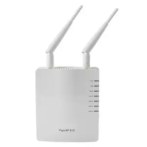 Thumbnail for the DrayTek Vigor AP810 router with 300mbps WiFi, 5 100mbps ETH-ports and
                                         0 USB-ports