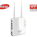The DrayTek VigorAP 810 router with 300mbps WiFi, 5 100mbps ETH-ports and
                                                 0 USB-ports