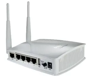Thumbnail for the DrayTek VigorFly 200 router with 300mbps WiFi, 4 100mbps ETH-ports and
                                         0 USB-ports