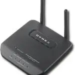 The Dynex DX-WEGRTR router with 54mbps WiFi, 4 100mbps ETH-ports and
                                                 0 USB-ports