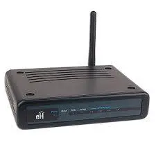 Thumbnail for the EHome EH100 router with 54mbps WiFi, 4 100mbps ETH-ports and
                                         0 USB-ports