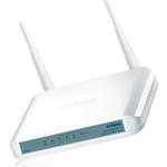 The Edimax AR-7266WnA router with 300mbps WiFi, 4 100mbps ETH-ports and
                                                 0 USB-ports