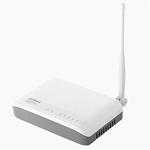 The Edimax BR-6228nS router with 300mbps WiFi, 4 100mbps ETH-ports and
                                                 0 USB-ports