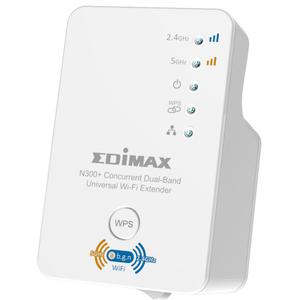 Thumbnail for the Edimax EW-7238RPD router with 300mbps WiFi, 1 100mbps ETH-ports and
                                         0 USB-ports