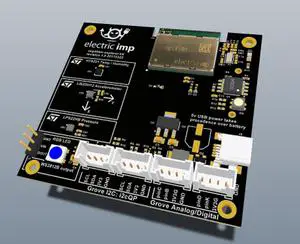 Thumbnail for the Electric Imp imp004m router with 300mbps WiFi,  N/A ETH-ports and
                                         0 USB-ports