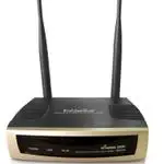 The EnGenius ECB350 router with 300mbps WiFi, 1 N/A ETH-ports and
                                                 0 USB-ports