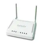 The EnGenius ESR-9752 router with 300mbps WiFi, 4 100mbps ETH-ports and
                                                 0 USB-ports