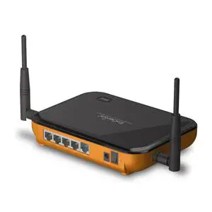 Thumbnail for the EnGenius ESR9855G router with 300mbps WiFi, 4 N/A ETH-ports and
                                         0 USB-ports