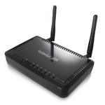 The EnGenius EVR100 router with 300mbps WiFi, 4 N/A ETH-ports and
                                                 0 USB-ports