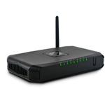 The Encore ENHWI-1AN42 router with 300mbps WiFi, 4 100mbps ETH-ports and
                                                 0 USB-ports