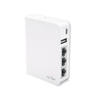 The GL.iNet GL-AR750 router with Gigabit WiFi, 2 100mbps ETH-ports and
                                                 0 USB-ports