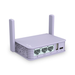 The GL.iNet GL-MV1000 (Brume) router has No WiFi, 2 N/A ETH-ports and 0 USB-ports. 