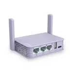 The GL.iNet GL-MV1000 (Brume) router with No WiFi, 2 N/A ETH-ports and
                                                 0 USB-ports