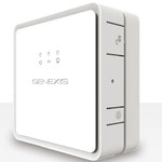 The Genexis P2410 router with No WiFi, 4 N/A ETH-ports and
                                                 0 USB-ports