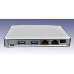 The GlobalScale MiraBox router with 300mbps WiFi, 2 Gigabit ETH-ports and
                                                 0 USB-ports