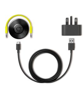 Thumbnail for the Google Chromecast Audio (RUX-J42) router with Gigabit WiFi,  N/A ETH-ports and
                                         0 USB-ports