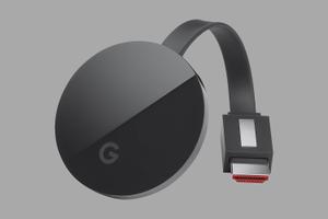 Thumbnail for the Google Chromecast Ultra (NC2-6A5-D) router with Gigabit WiFi,  N/A ETH-ports and
                                         0 USB-ports