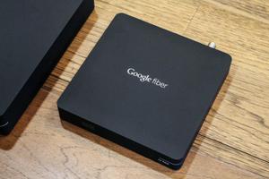 Thumbnail for the Google Fiber TV Box (GFHD200) router with 300mbps WiFi, 1 100mbps ETH-ports and
                                         0 USB-ports