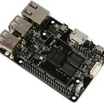 The Hardkernel ODROID-U2 router with No WiFi,  100mbps ETH-ports and
                                                 0 USB-ports