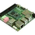 The Hardkernel ODROID-X router with No WiFi,  100mbps ETH-ports and
                                                 0 USB-ports