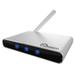 The HiWiFi HC6361 router has 300mbps WiFi, 2 100mbps ETH-ports and 0 USB-ports. 