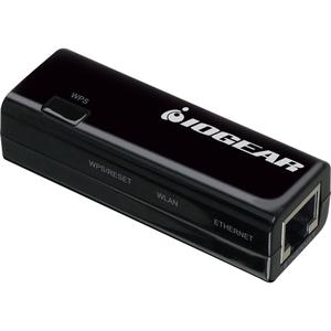 Thumbnail for the IOGear GWU637 router with 300mbps WiFi, 1 Gigabit ETH-ports and
                                         0 USB-ports
