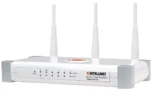 Thumbnail for the Intellinet 450N (524988) router with 300mbps WiFi, 4 N/A ETH-ports and
                                         0 USB-ports