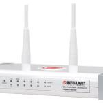 The Intellinet 450N (524988) router with 300mbps WiFi, 4 N/A ETH-ports and
                                                 0 USB-ports