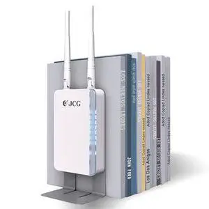 Thumbnail for the JCG JHR-N805R router with 300mbps WiFi, 4 100mbps ETH-ports and
                                         0 USB-ports